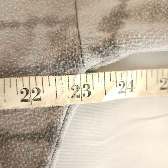 Athleta Womens Large Gray Fleece Lined Coaster Luxe Thumbhole Sweatshirt Crew - Picture 6 of 8